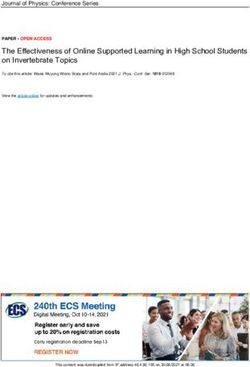 The Effectiveness of Online Supported Learning in High School Students on Invertebrate Topics