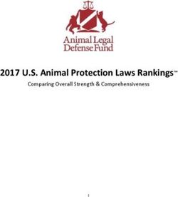 2017 U.S. Animal Protection Laws Rankings - Comparing Overall Strength & Comprehensiveness - Animal Legal Defense ...