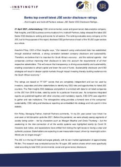 Banks top overall latest JSE sector disclosure ratings