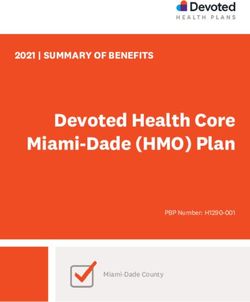 Devoted Health Core Miami-Dade (HMO) Plan - 2021 | SUMMARY OF BENEFITS - Devoted ...