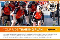 YOUR RIDE TRAINING PLAN - The Ultimate ...