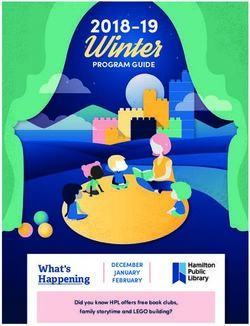 Winte 2018-19 - What's Happening - Hamilton Public Library