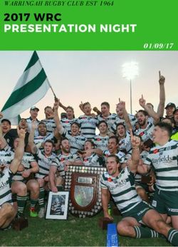 WARRINGAH RUGBY CLUB EST 1964 01/09/17