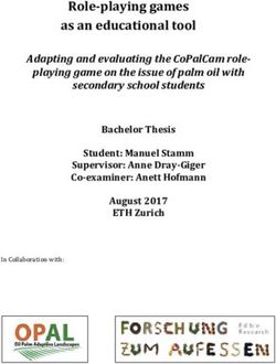 In Collaboration with: Oil Palm ...