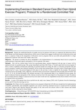 Implementing Exercise in Standard Cancer Care (Bizi Orain Hybrid Exercise Program): Protocol for a Randomized Controlled Trial - JMIR Research ...