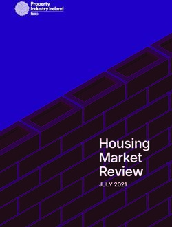 Housing Market Review - JULY 2021 - IBEC
