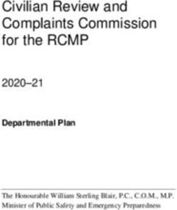 Civilian Review And Complaints Commission For The RCMP - 2020-21 ...