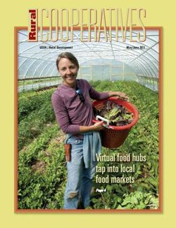 LCOOPERATIVES - Virtual food hubs tap into local food markets - USDA / Rural Development - USDA Rural ...