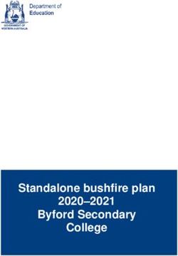 Standalone bushfire plan 2020-2021 Byford Secondary College - Byford Secondary ...