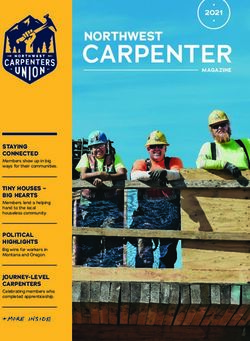 CARPENTER MAGAZINE NORTHWEST - Pacific Northwest Regional Council of ...