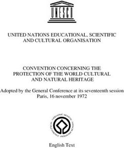 UNITED NATIONS EDUCATIONAL, SCIENTIFIC AND CULTURAL ORGANISATION ...