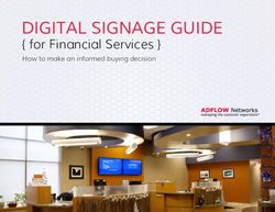 DIGITAL SIGNAGE GUIDE - for Financial Services How to make an informed buying decision - HubSpot