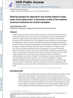 HHS Public Access Author manuscript Depress Anxiety. Author manuscript; available in PMC 2018 January 01.