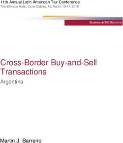 Cross-Border Buy-and-Sell Transactions - Argentina - Martin J. Barreiro - 11th Annual Latin American Tax Conference