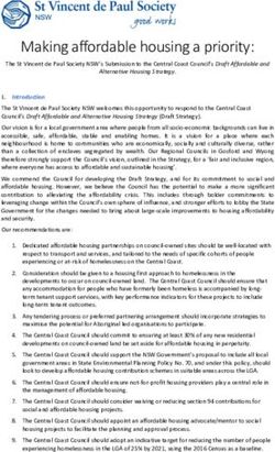 Making affordable housing a priority: St Vincent de Paul ...