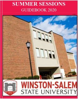 SUMMER SESSIONS GUIDEBOOK 2020 - Winston-Salem State University