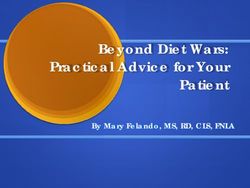 Beyond Diet Wars: Practical Advice for Your Patient - By Mary Felando, MS, RD, CLS, FNLA