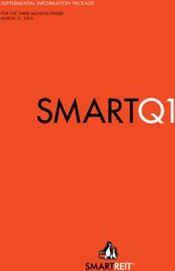 SMARTQ1 - SUPPLEMENTAL INFORMATION PACKAGE FOR THE THREE MONTHS ENDED MARCH 31, 2016