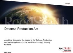 Defense Production Act - A webinar discussing the basics of the Defense Production Act and its application to the medical technology industry ...