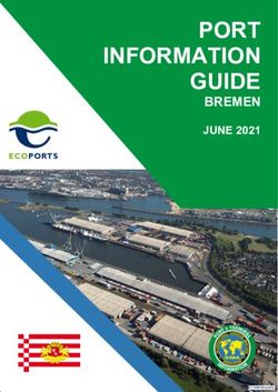 PORT INFORMATION GUIDE - BREMEN JUNE 2021 - Hansestadt Bremisches ...