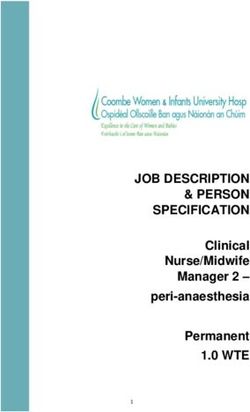 JOB DESCRIPTION & PERSON SPECIFICATION - 1.0 WTE Clinical Nurse/Midwife Manager 2 - peri-anaesthesia Permanent - IrishJobs.ie
