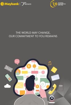 THE WORLD MAY CHANGE, OUR COMMITMENT TO YOU REMAINS