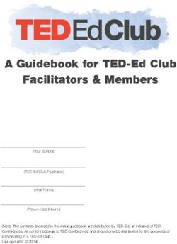 A Guidebook for TED-Ed Club Facilitators & Members