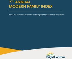 MODERN FAMILY INDEX 7TH ANNUAL - New Data Shows the Pandemic is Making the Mental Load a Family Affair - Bright Horizons