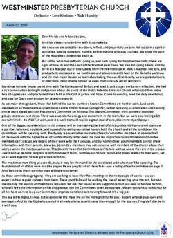 WESTMINSTER PRESBYTERIAN CHURCH