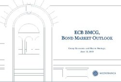 ECB BMCG, BOND MARKET OUTLOOK - Group Economic and Macro Strategy, June 12, 2019 - Bond Market Outlook ...