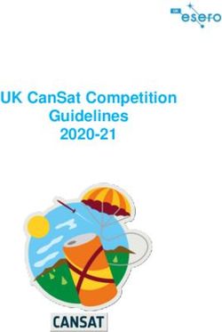 UK CanSat Competition Guidelines 2020-21 - STEM Learning