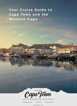 Your Cruise Guide to Cape Town and the Western Cape - Wesgro