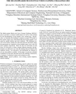 THE MULTI-SPEAKER MULTI-STYLE VOICE CLONING CHALLENGE 2021