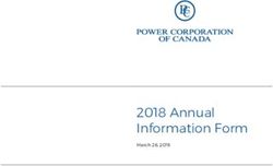 2018 Annual Information Form - Power Corporation du Canada