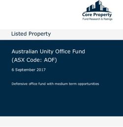 Listed Property Australian Unity Office Fund (ASX Code: AOF) - 6 September 2017 Defensive office fund with medium term opportunities