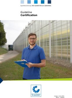 Guideline Certification - QS Qualität und Sicherheit GmbH