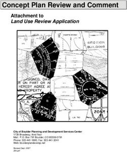 Concept Plan Review and Comment - Attachment to Land Use Review Application - City of Boulder
