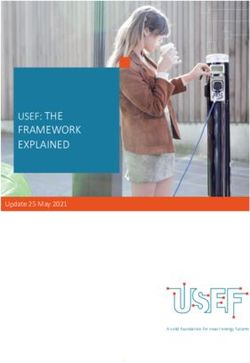 USEF: THE FRAMEWORK EXPLAINED - Update 25 May 2021