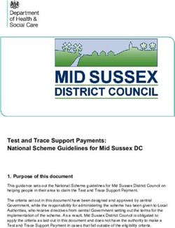 Test and Trace Support Payments: National Scheme Guidelines for Mid Sussex DC - Mid ...