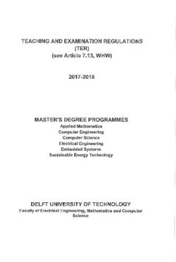 TEACHING AND EXAMINATION REGULATIONS (TER) - cloudfront.net