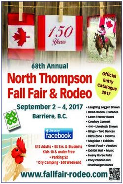 North Thompson Fall Fair & Rodeo - www.fallfair-rodeo.com - 68th Annual September 2 - 4, 2017 - North Thompson Fall Fair ...