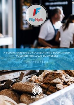 A BLOCKCHAIN-BASED COLLABORATIVE SOCIAL MEDIA TAILORED FOR LOCAL BUSINESSES - FlipNpik