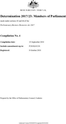 Determination 2017/23: Members of Parliament - Remuneration Tribunal