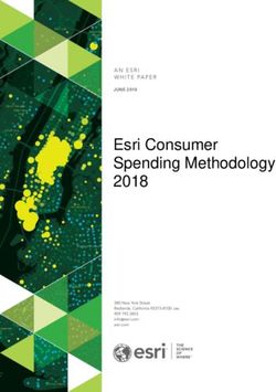 Esri Consumer Spending Methodology 2018