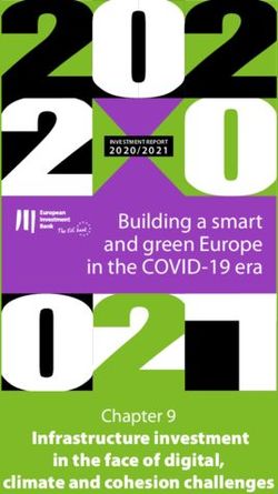 Infrastructure investment in the face of digital, climate and cohesion challenges