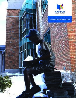 JANUARY-FEBRUARY 2019 - Addison Public Library