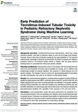 Early Prediction of Tacrolimus-Induced Tubular Toxicity in Pediatric Refractory Nephrotic Syndrome Using Machine Learning