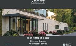 RECRUITMENT BRIEF Structural Engineer - ADEPT LEEDS OFFICE www.adeptcsce.com - Adept CSCE