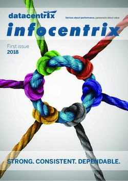 STRONG. CONSISTENT. DEPENDABLE - First issue 2018