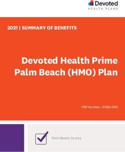 Devoted Health Prime Palm Beach (HMO) Plan - 2021 | SUMMARY OF BENEFITS - Devoted ...